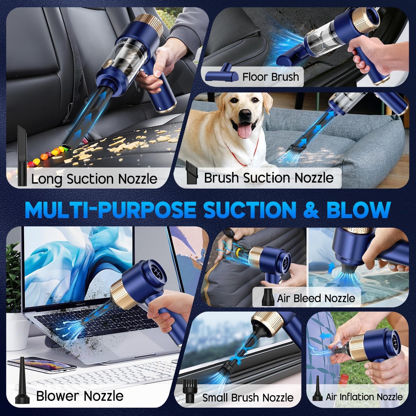 Cordless Handheld Vacuum Cleaner by JONYJ