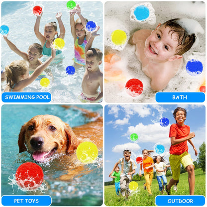 Reusable Water Balloons for Kids - 100 Pack