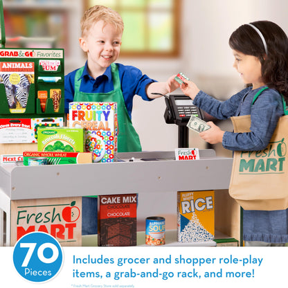 Melissa & Doug Grocery Store Play Food Set