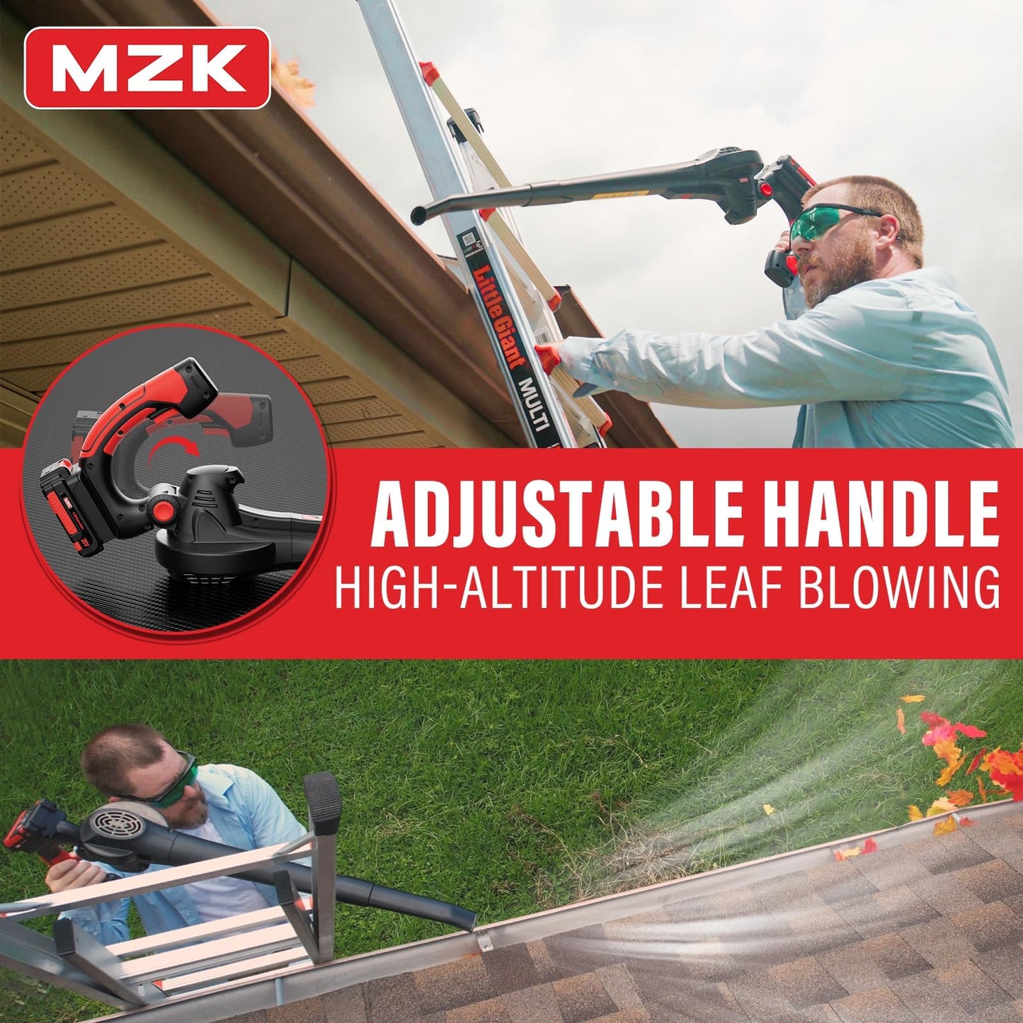 20V Cordless Leaf Blower for Lawn Care