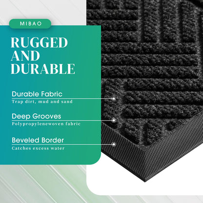 Welcome Non-Slip Outdoor Doormat
