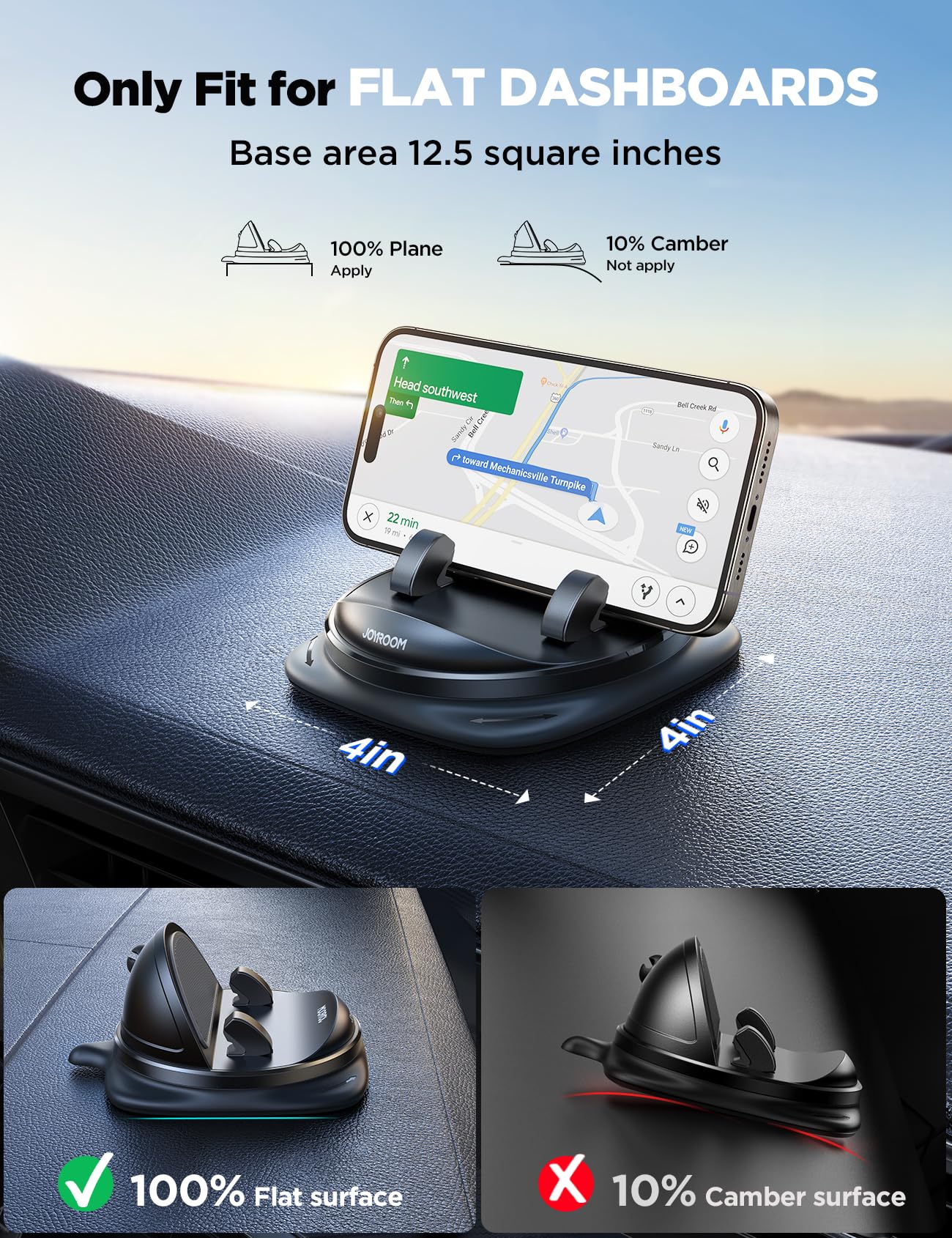 JOYROOM 360° Rotatable Car Phone Holder Mount
