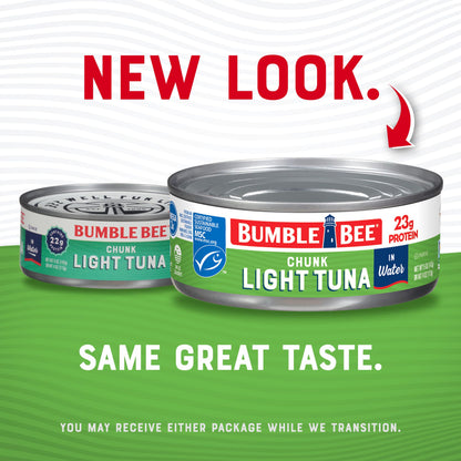 Bumble Bee Chunk Light Tuna in Water, 5 oz