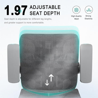 Ergonomic Big and Tall Office Chair with Support