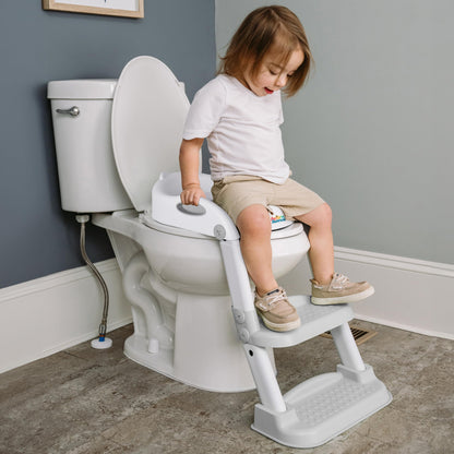 Potty Training Seat for Toddlers with Step Stool