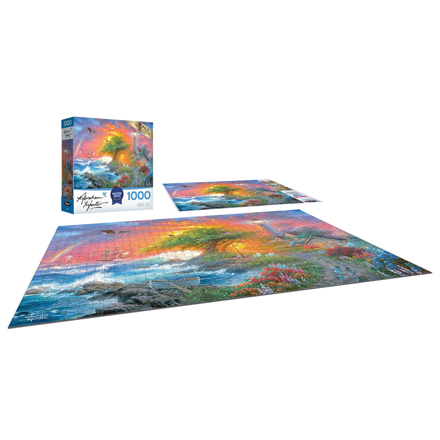 RoseArt Coastal Light 1000 Piece Jigsaw Puzzle