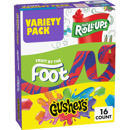 Fruit by the Foot Snack Variety Pack 16 Ct