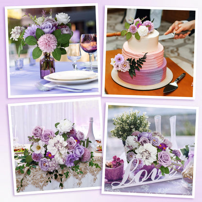 Artificial Flower Combo Set for DIY Decor