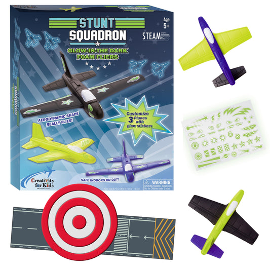 Creativity for Kids Glow-in-the-Dark Foam Fliers