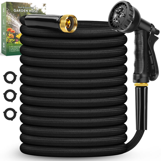 100FT Non-Expanding Garden Hose by Lipoliftco