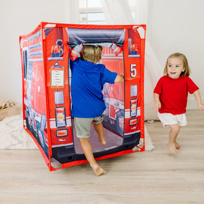 Melissa & Doug Fire Truck Play Tent for Kids