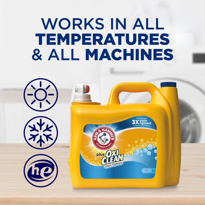 128 Loads Arm & Hammer Liquid Laundry Detergent