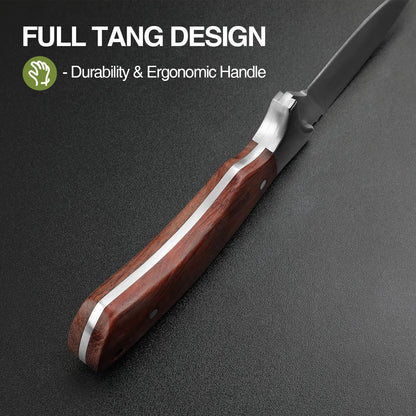 Swiss+Tech 3-Piece Hunting Knife Set with Sheath