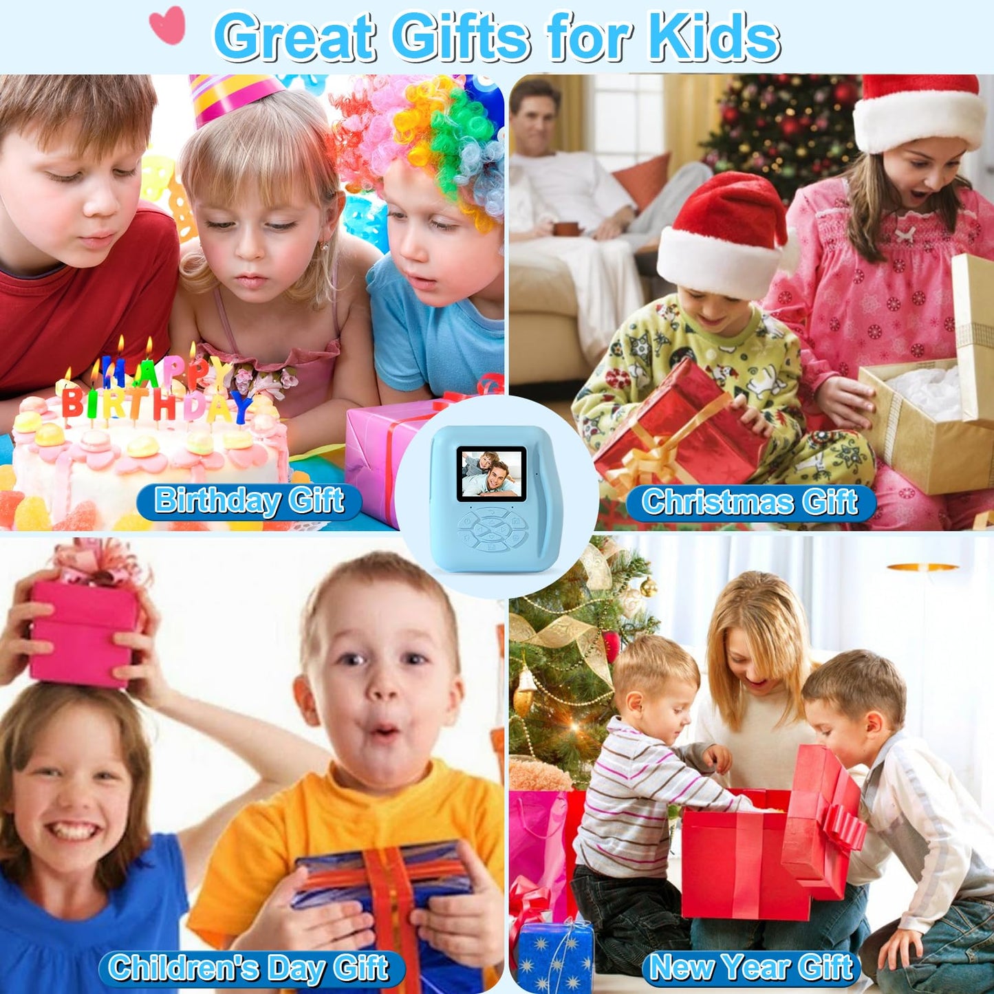 Kids Instant Print Camera.