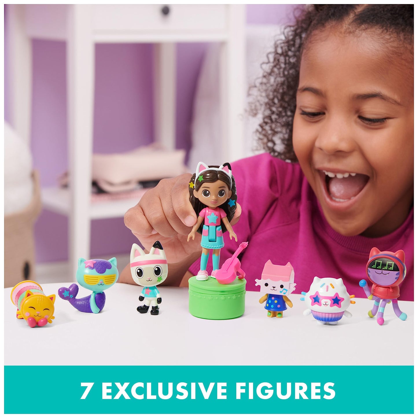 Gabby's Dollhouse Dance Party Figure Set for Kids