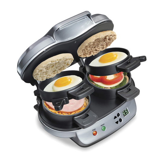 Hamilton Beach Breakfast Sandwich Maker with Timer