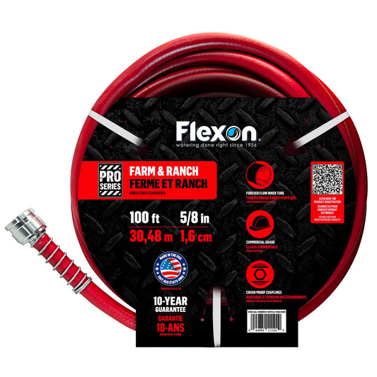Flexon 100 ft Farm and Ranch Garden Hose