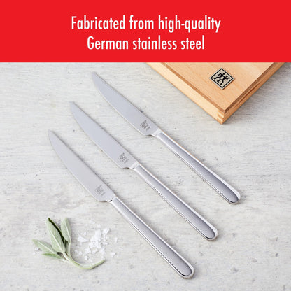 ZWILLING 8-Piece Razor-Sharp Steak Knife Set
