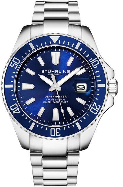 Stuhrling Original Men's Pro Dive Sports Watch