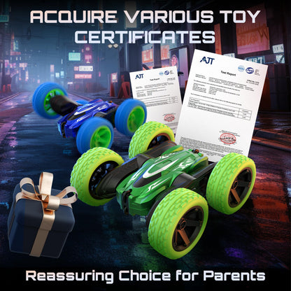 SHARKOOL Remote Control Stunt Car for Kids