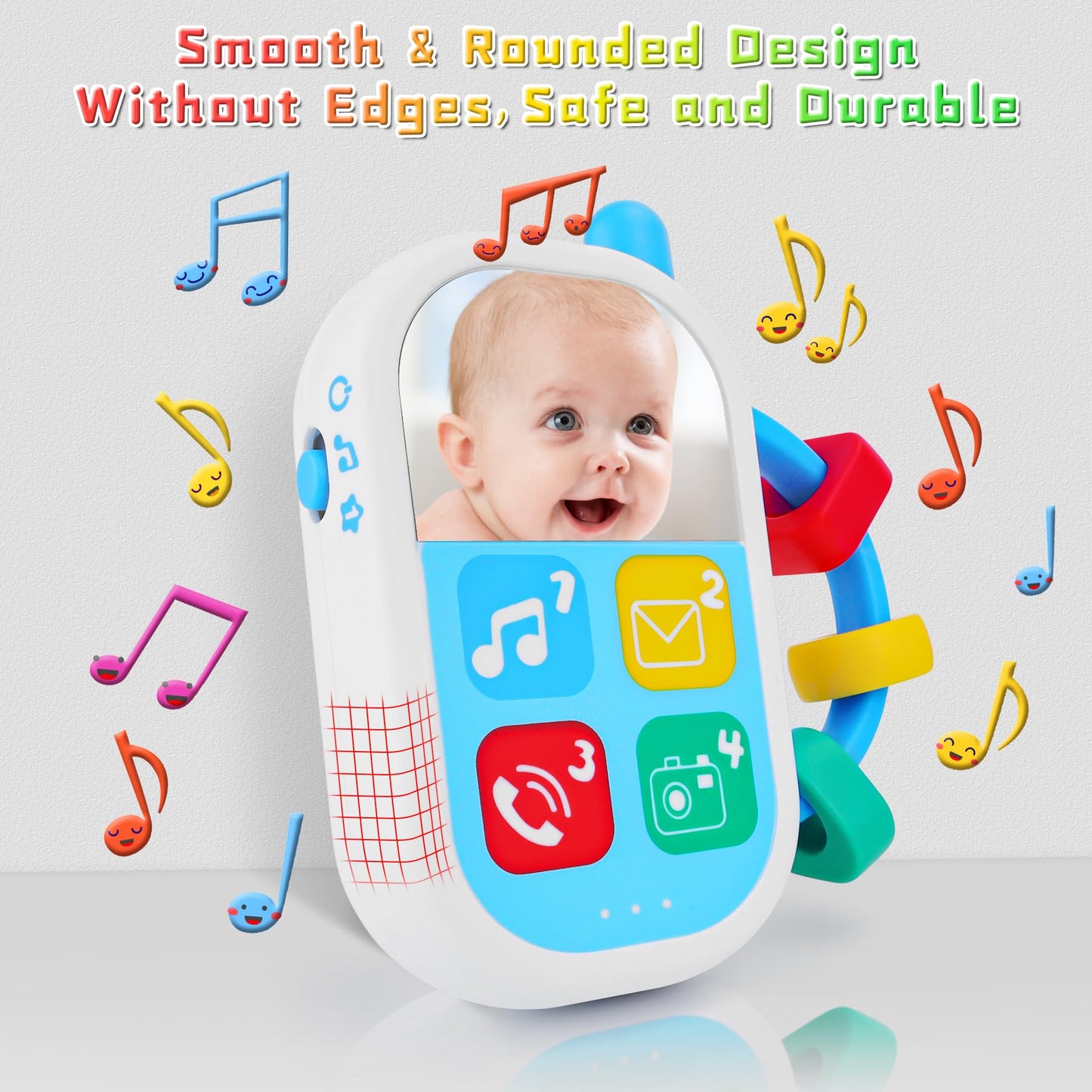 Baby Rattle Teething Toys - 5PCS Infant Set