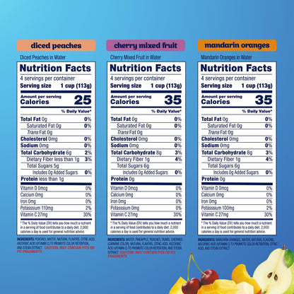 Dole Mixed Fruit Variety Pack 12 Bowls
