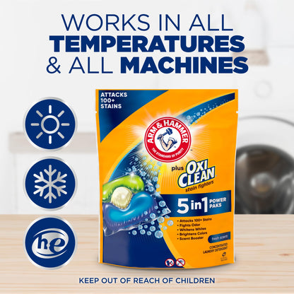 Arm & Hammer 5-in-1 Laundry Detergent Power Paks