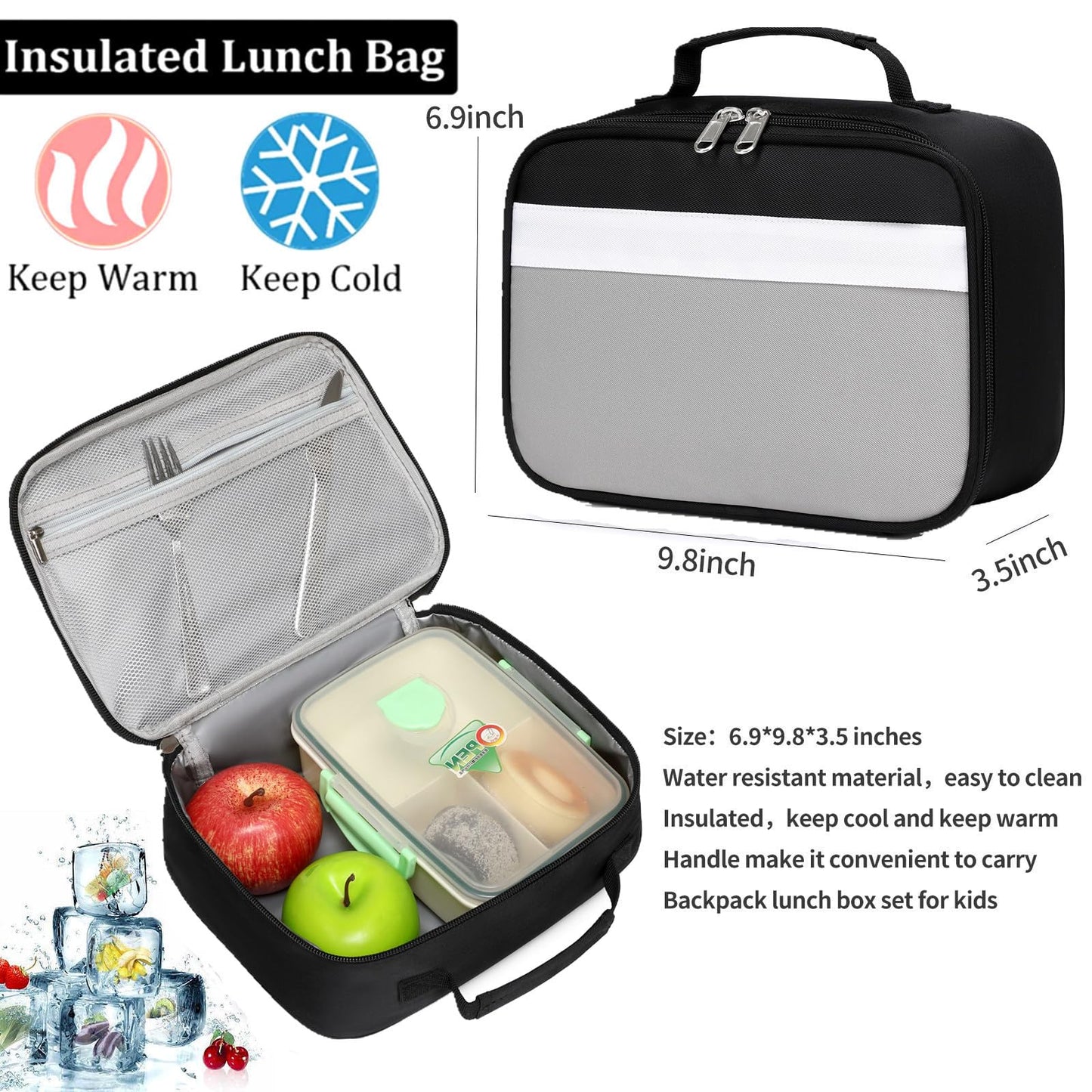 Preschool Backpack for Toddlers with Chest Buckle