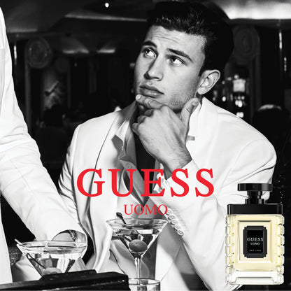 GUESS UOMO Eau de Toilette, 1.0 Fl Oz (Pack of 2)