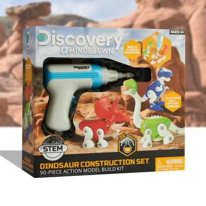 Discovery Kids Dinosaur Construction Set, 90 Pieces