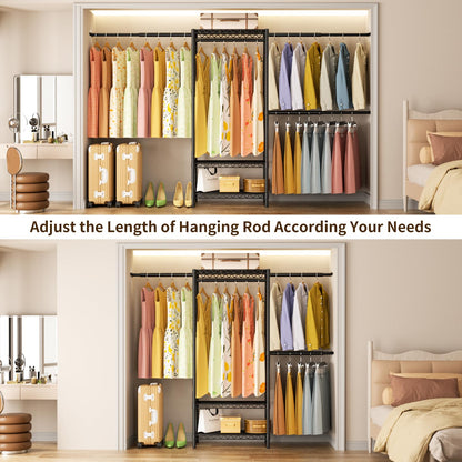 Expandable Garment Rack & Closet Organizer System
