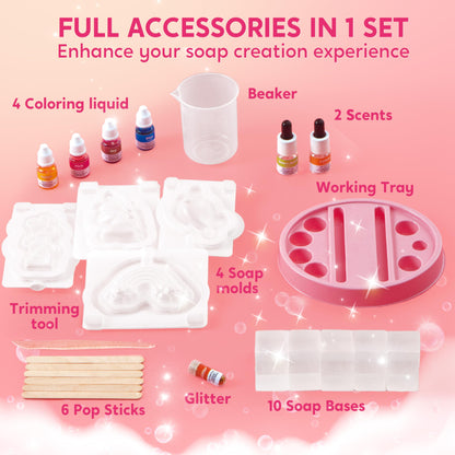 DIY Unicorn Soap Making Kit for Kids