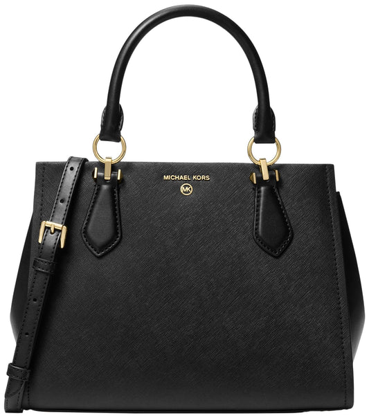 Michael Kors Medium Satchel with Gold-Tone Hardware