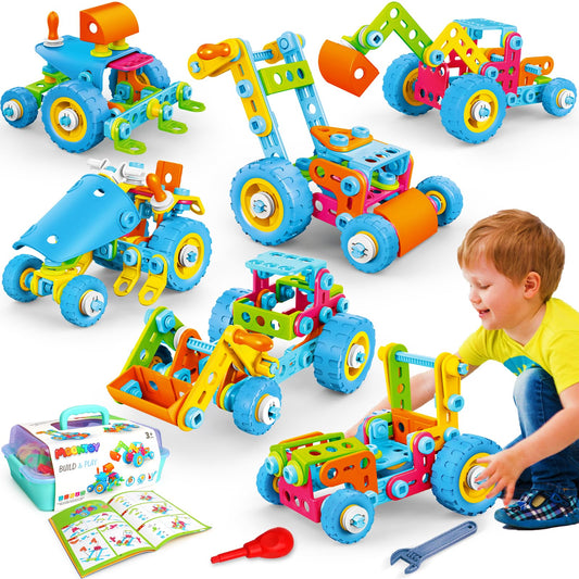 118pcs MOONTOY STEM Building Toys for Kids