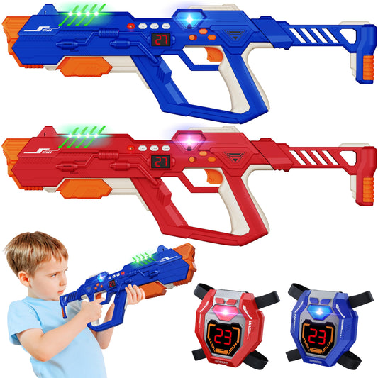 Laser Tag Guns Set for Kids & Adults