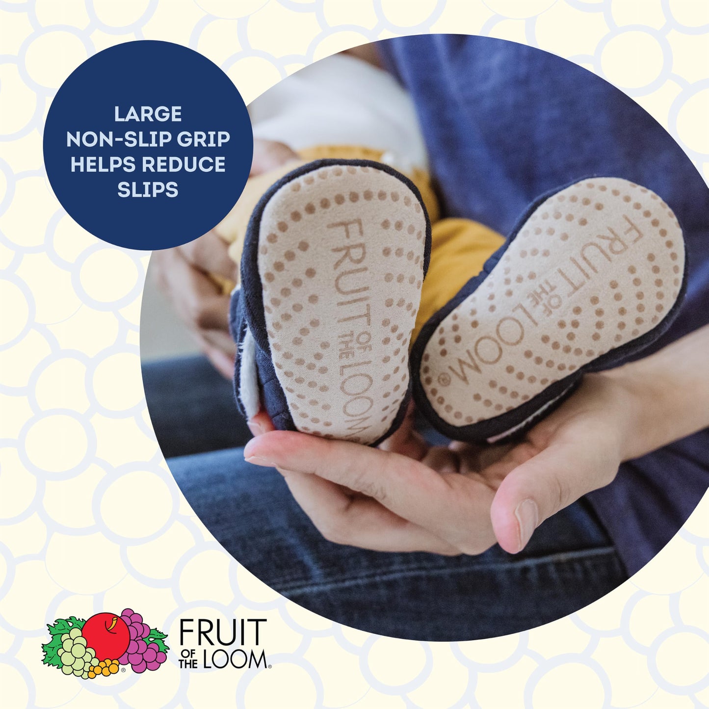 Fruit of the Loom Cozy Thermal Booties - Pink