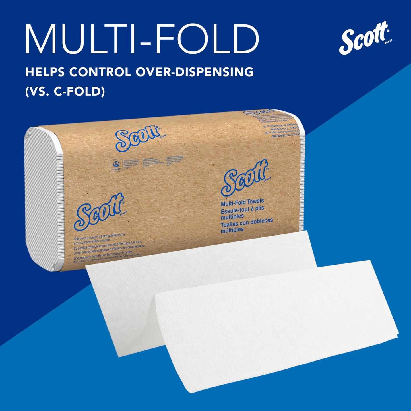 Scott Professional Multifold Paper Towels - 4000 Sheets