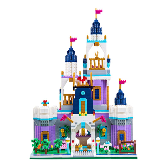 Kadablk Micro Blocks World Architecture Amusement Park Big Dream Castle Model,2800+ PCS Mini Bricks,Building Blocks for Adults and Old Kids