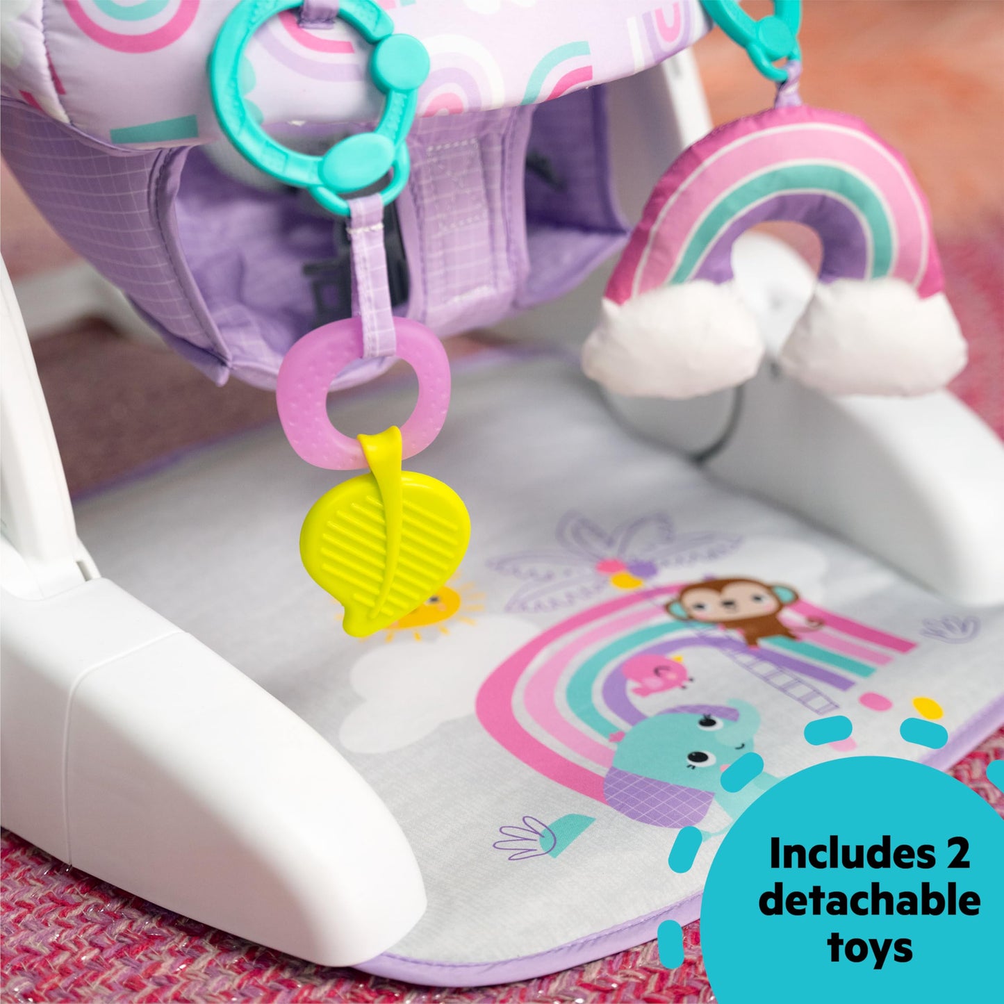 Bright Starts Baby Floor Seat with Toys