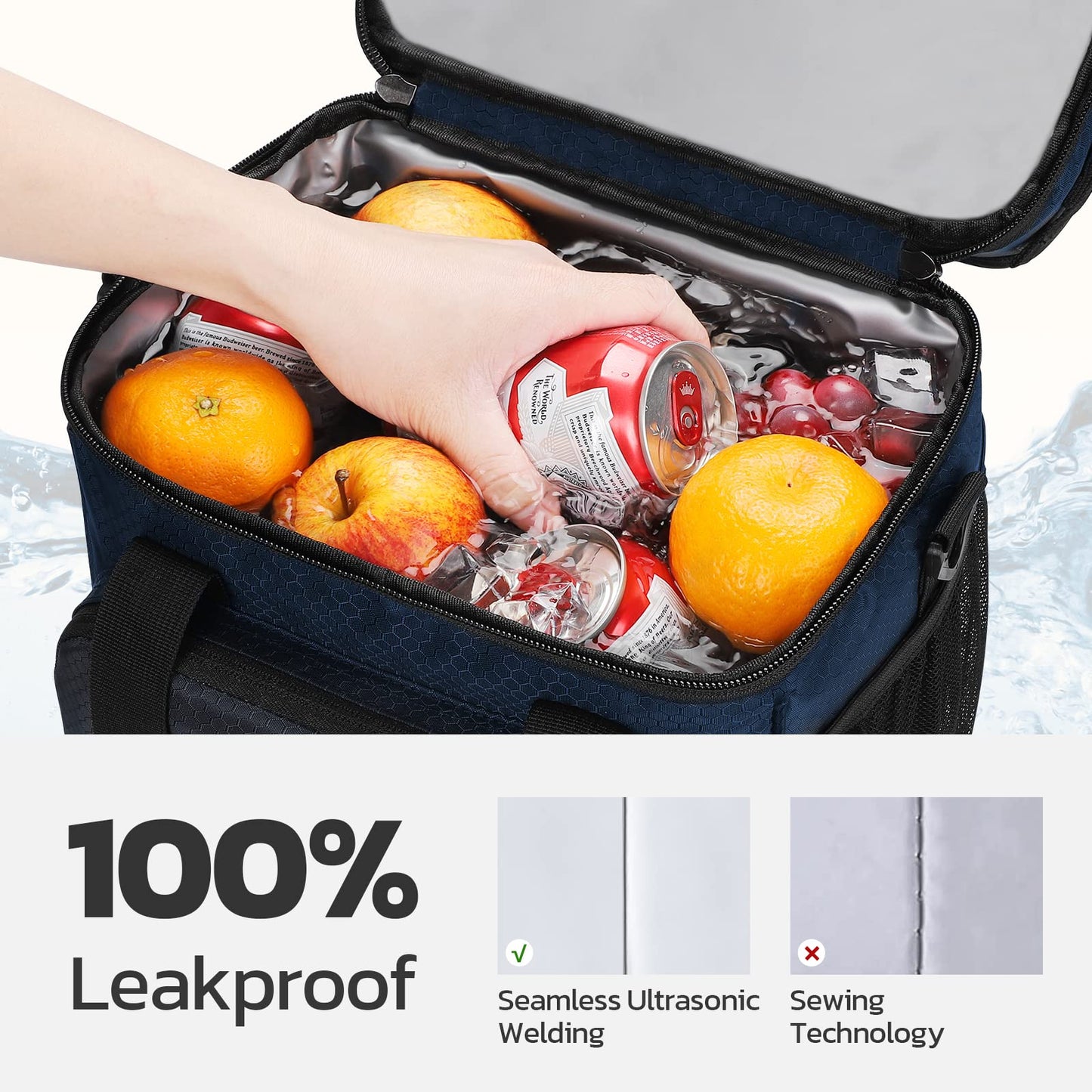 Maelstrom Insulated Leakproof Lunch Cooler Tote