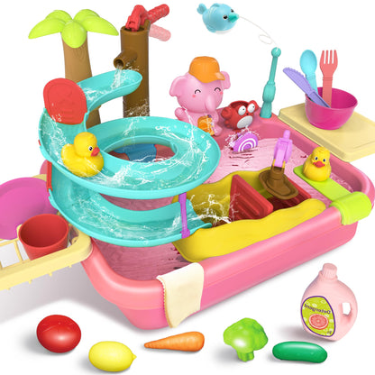 4-in-1 Water Table Toy for Kids