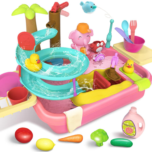 4-in-1 Water Table Toy for Kids