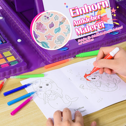 Art Supplies Kit for Kids Ages 4-12