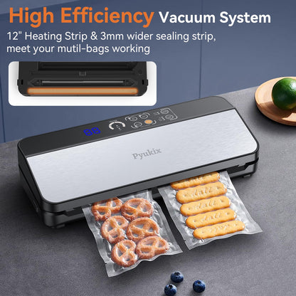 Pyukix 8-in-1 Vacuum Sealer with Cutter