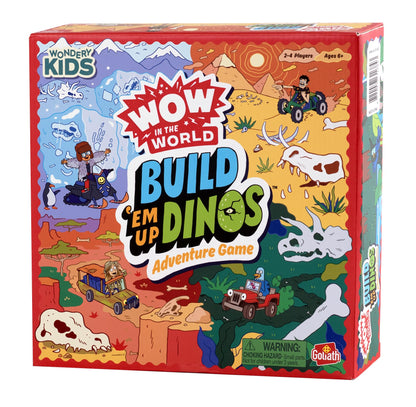 Dino Adventure Game for 2-4 Players, Ages 6+