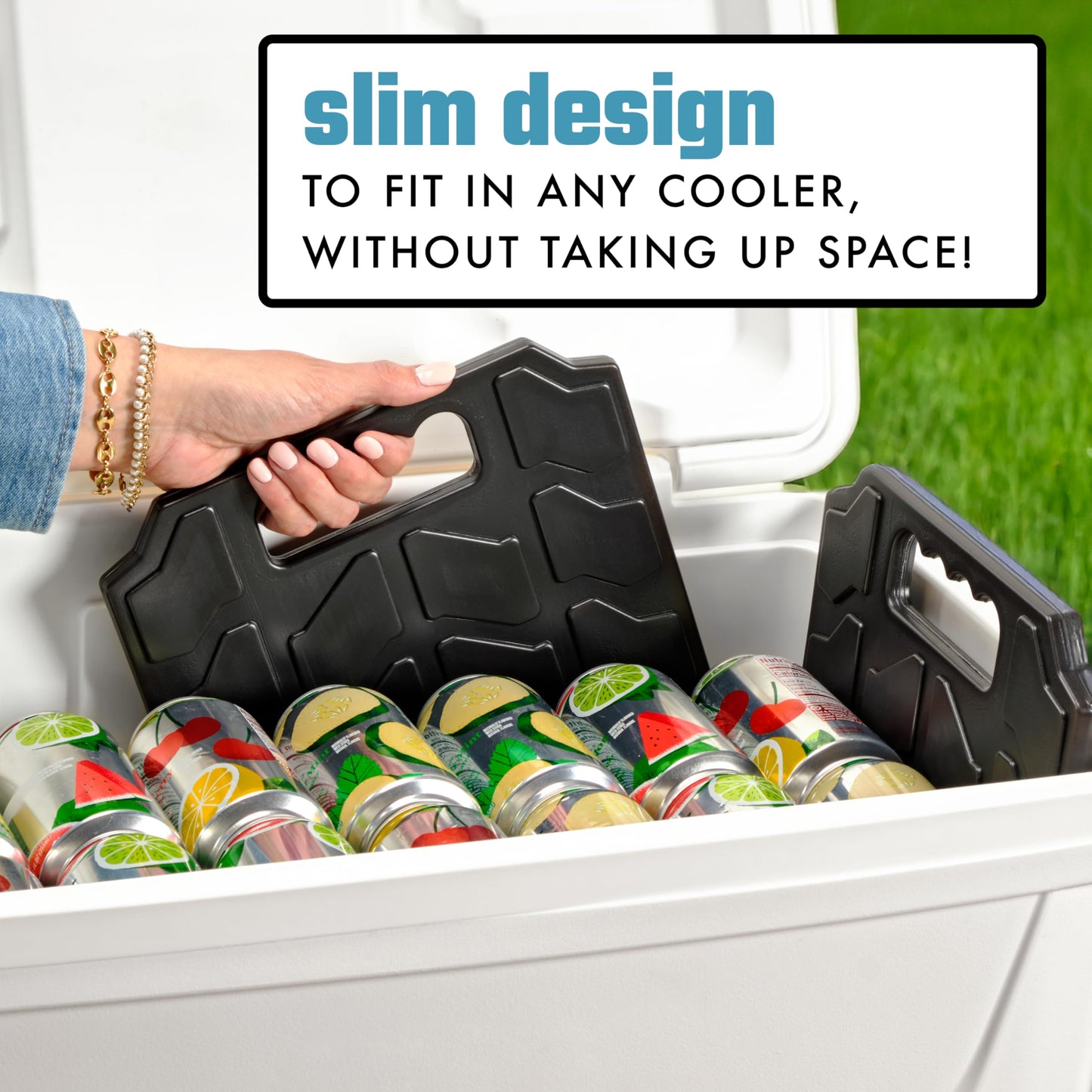 2 Pack Fit & Fresh Slim Cooler Ice Packs