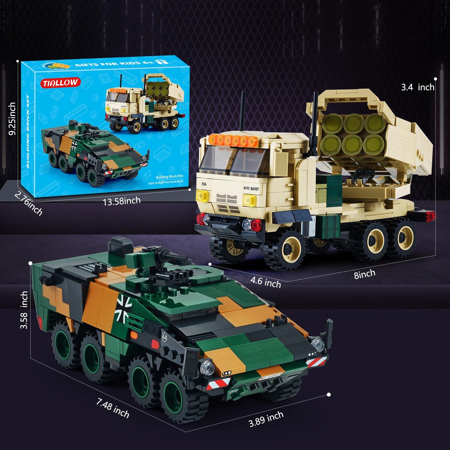 WW2 Military Building Sets for Lego Models