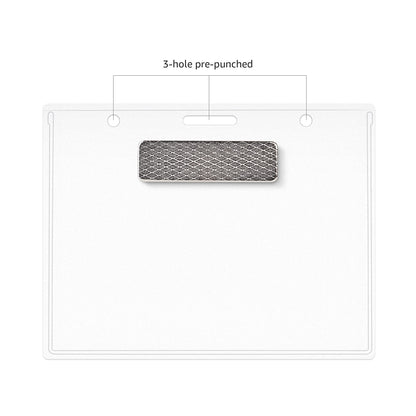 100 Pack Amazon Basics Badge Holders