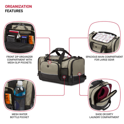 SwissGear 20-Inch Apex Travel Duffle Bag