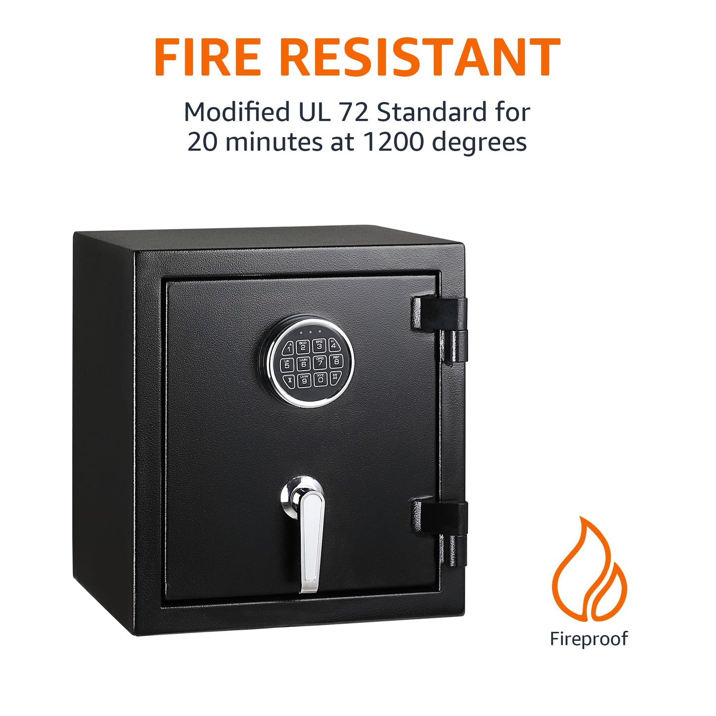 Fire Resistant Security Safe with Keypad